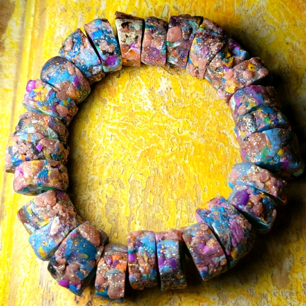 26 Handmade Clay beads